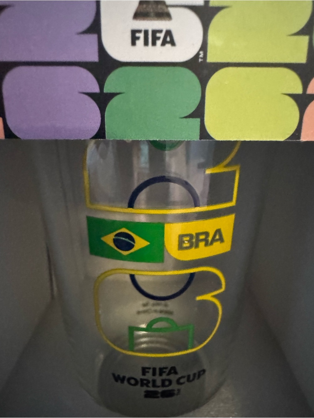 FIFA World Cup ‘26 Pint Glass - Brazil Soccer